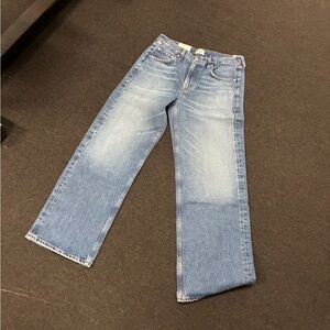 Citizens Of Humanity Lindz Low Rise Easy Straight Jeans Vintage Blue SZ 27 NWT